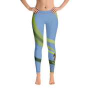 Four-Spotted Skimmer Dragonfly Leggings